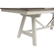 maxwell gray dining table   