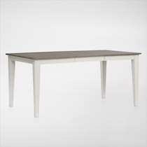 maxwell gray dining table   