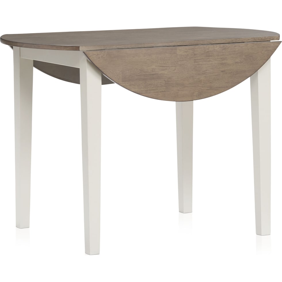 maxwell gray dining table   