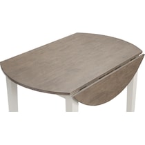 maxwell gray dining table   