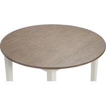 maxwell gray dining table   