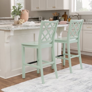 Mayfair Counter Stool Mint Green