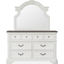 mayfair white  pc king bedroom   