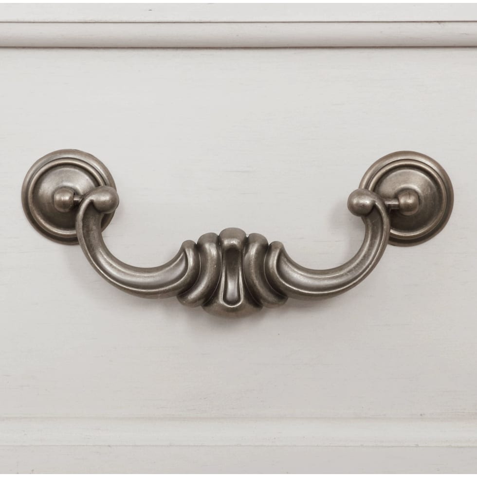 mayfair white  pc queen bedroom   