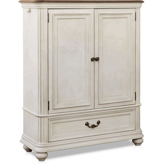 Mayfair 6Piece Upholstered Storage Bedroom Set with Nightstand