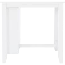 mayfair white counter height table   