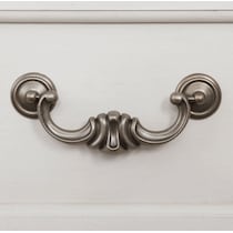 mayfair white dresser and mirror   