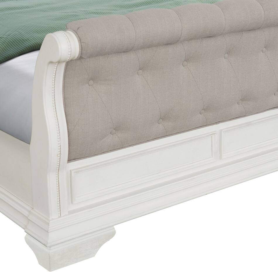 Mayfair Upholstered Sleigh Bed Value City Furniture