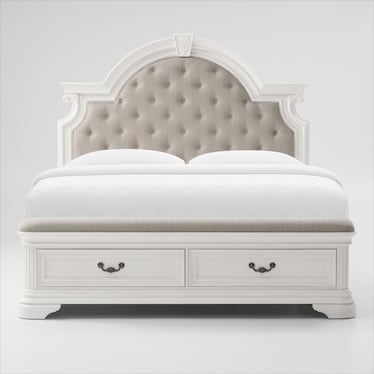 Mayfair Queen Upholstered Storage Bed