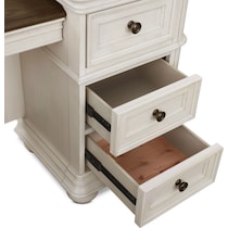 Mayfair Vanity and Stool | Value City Furniture