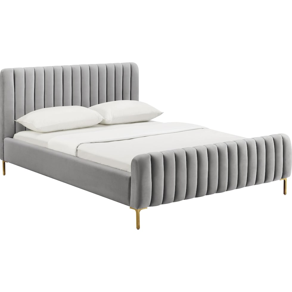 maylin gray full bed   