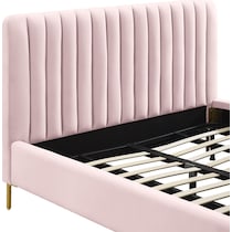 maylin pink queen bed   