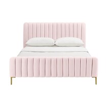maylin pink queen bed   