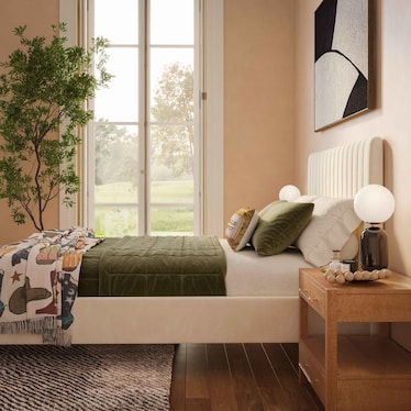 Maylin Upholstered Platform Bed