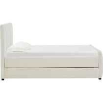 maylin white twin bed   