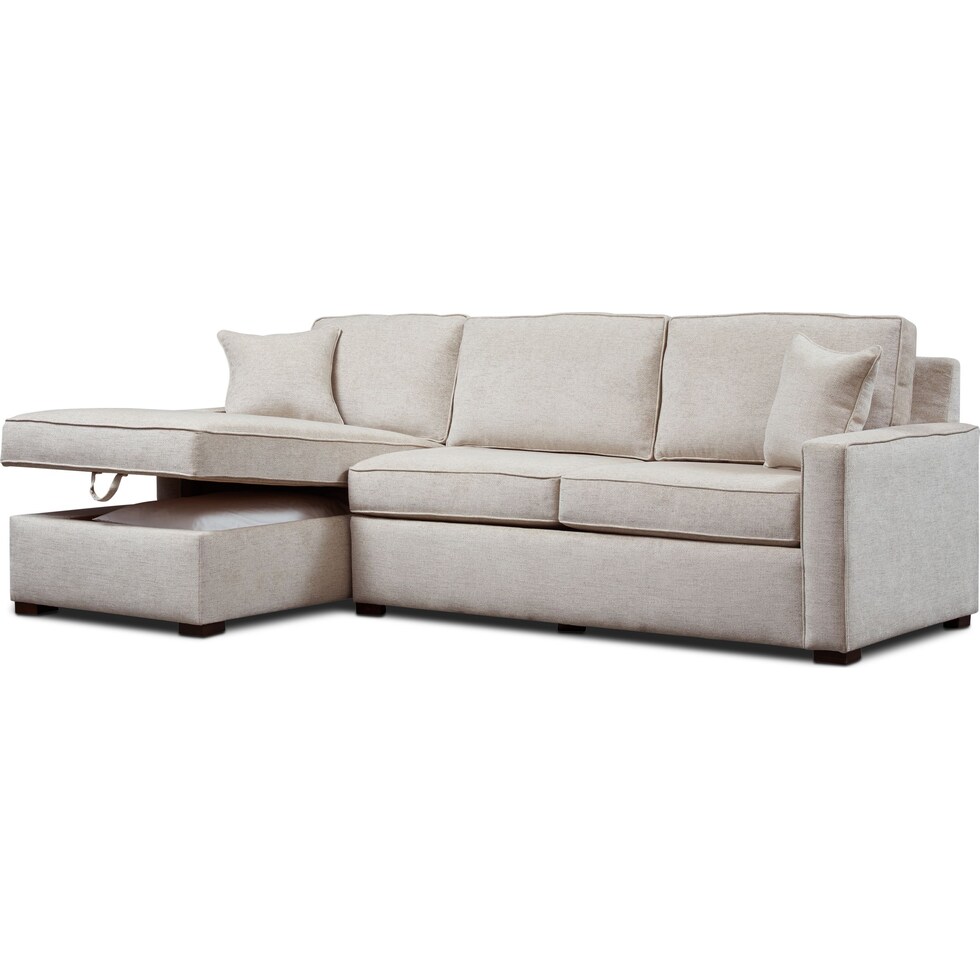 mayson light brown  pc sectional   