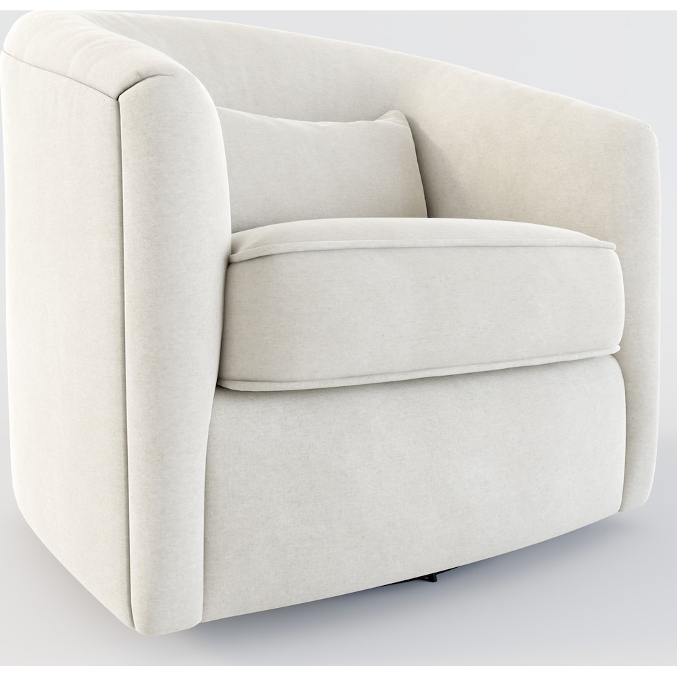 mazzy light brown accent chair   