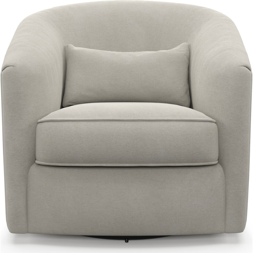 mazzy light brown accent chair   