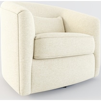 mazzy light brown accent chair   