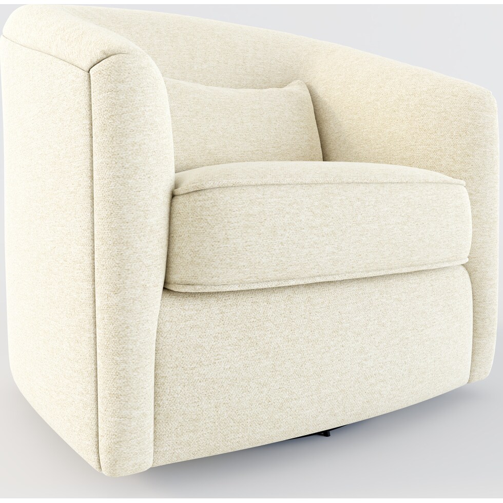 mazzy light brown accent chair   