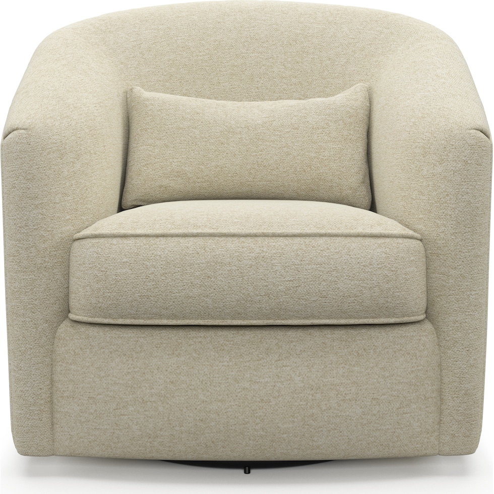 mazzy light brown accent chair   