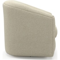 mazzy light brown accent chair   