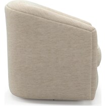 mazzy neutral accent chair   