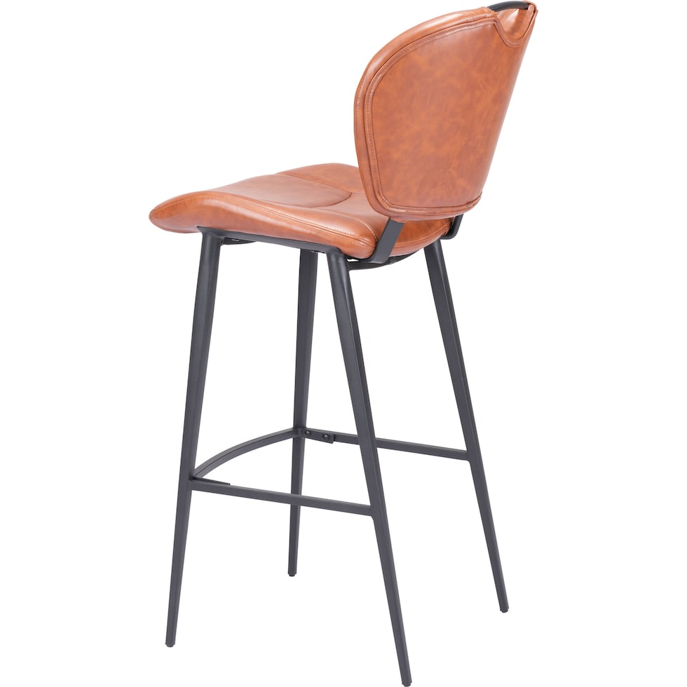 mcarthur light brown bar stool   