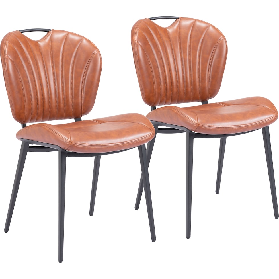 mcarthur light brown dining chair   
