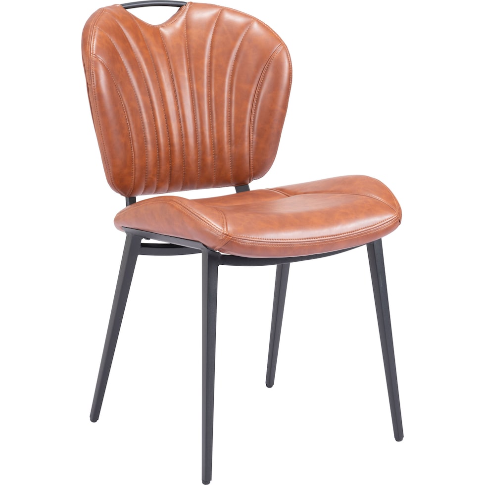 mcarthur light brown dining chair   