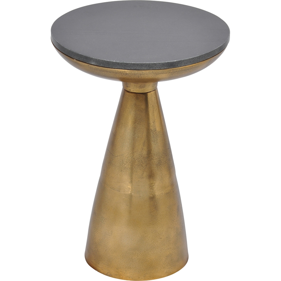 mclaine gold end table   