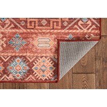 mcphee red area rug  x    