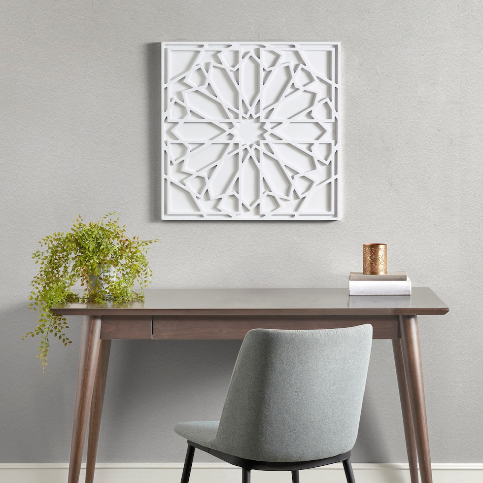 medal white wall art   