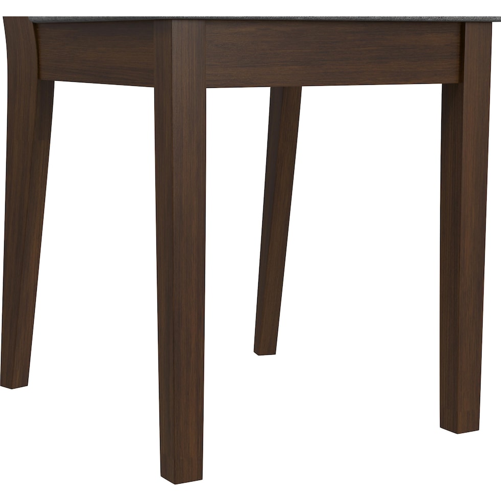 meera dark brown dining chair   