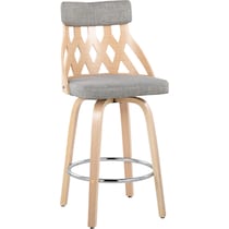 meja gray counter height stool   