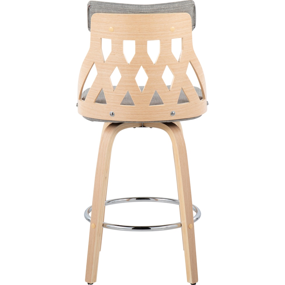 meja gray counter height stool   