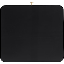 melina black nightstand   