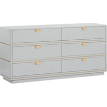 melina gray dresser   