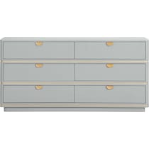 melina gray dresser   