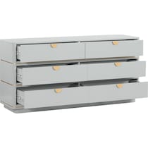 melina gray dresser   