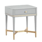 melina gray nightstand   