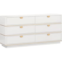 melina white dresser   