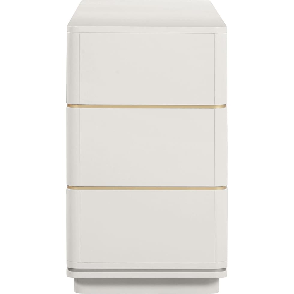 melina white dresser   