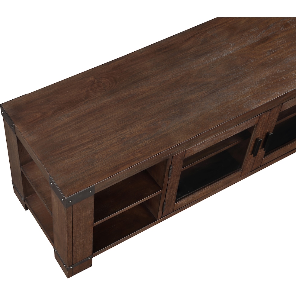 melodie dark brown tv stand   