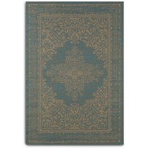 melody blue outdoor area rug   