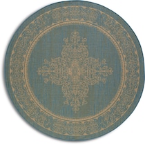melody blue outdoor area rug   