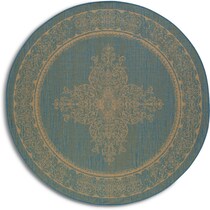 melody blue outdoor area rug   