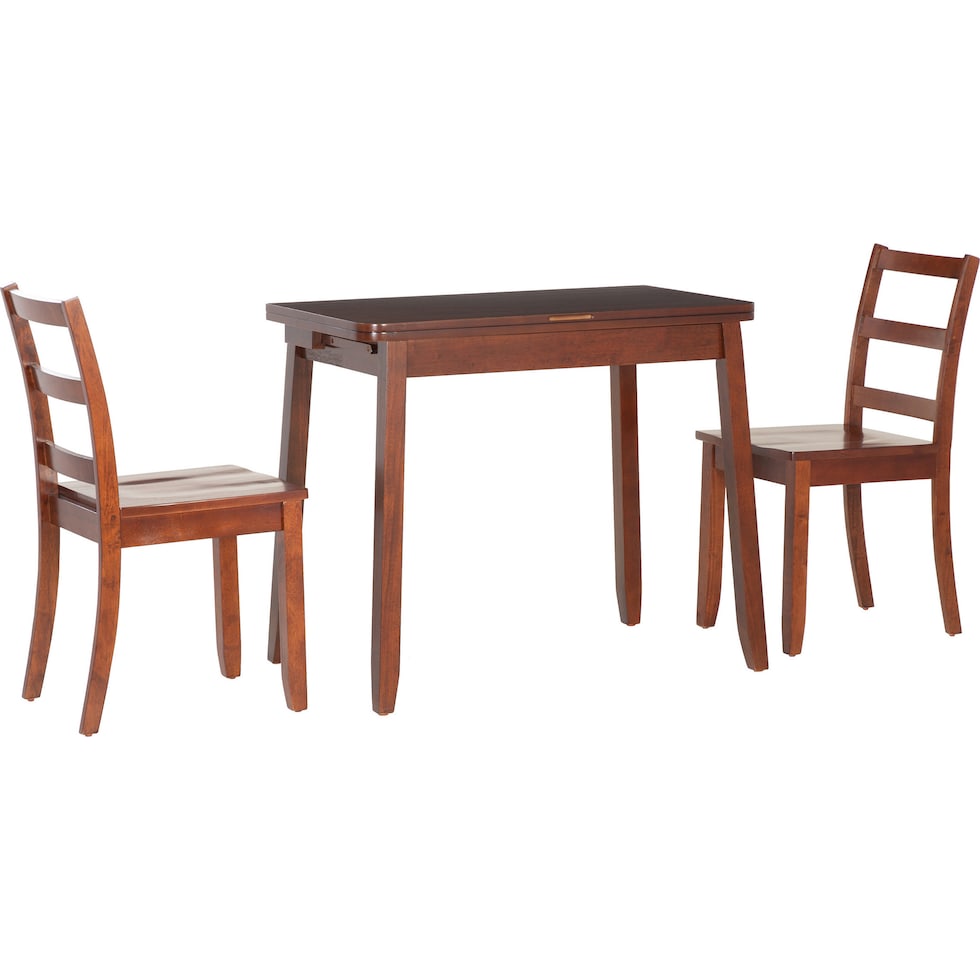 melonie dark brown  pc dining room   