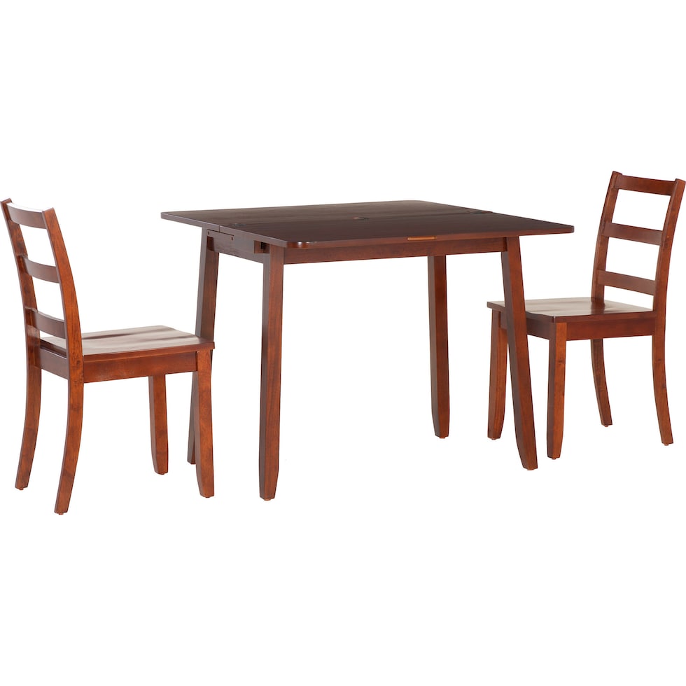 melonie dark brown  pc dining room   