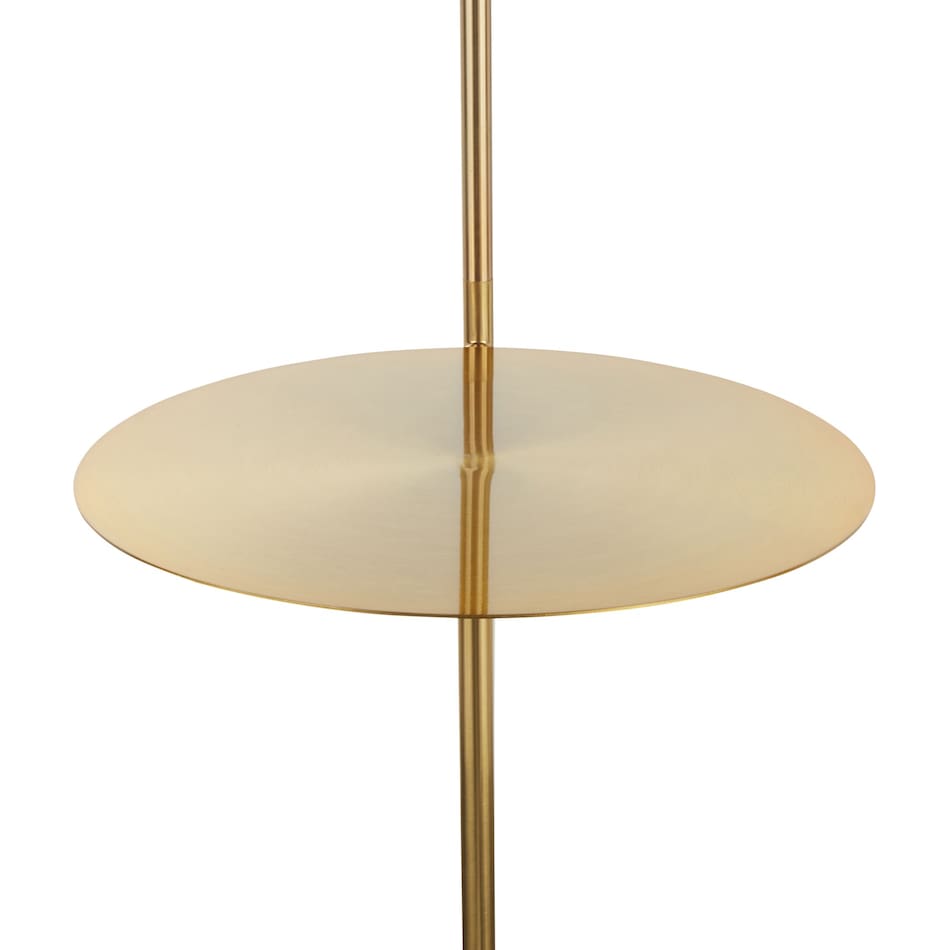 melton gold marble floor lamp   